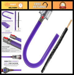 Dryer Vent Lint Vacuum Attachments for Dyson V15 V12 V11 V10 V9 V8 V7 – Flexible