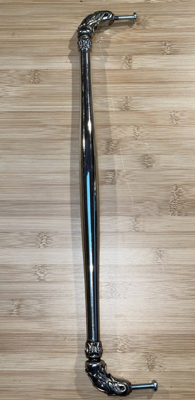 Hafele Artisan Appliance Pull Pewter 19” 480mm