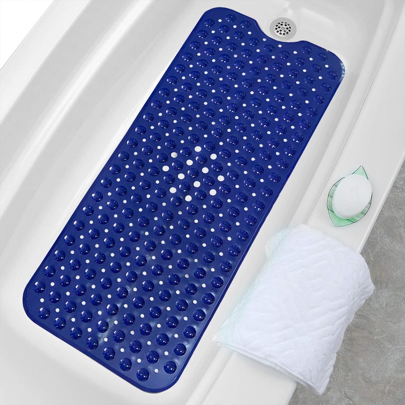 Non Slip Bathtub Mats Suction Cups Washable Bathroom Inside Shower Mat Anti Mold gallery