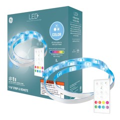 GE 16ft Remote and Control Panel Included LED+ Color Changing Light Strip