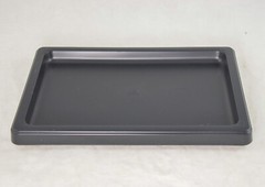 Japanese Rectangular Black Plastic Humidity/Drip Tray for Bonsai Tree 8.5″- 18″