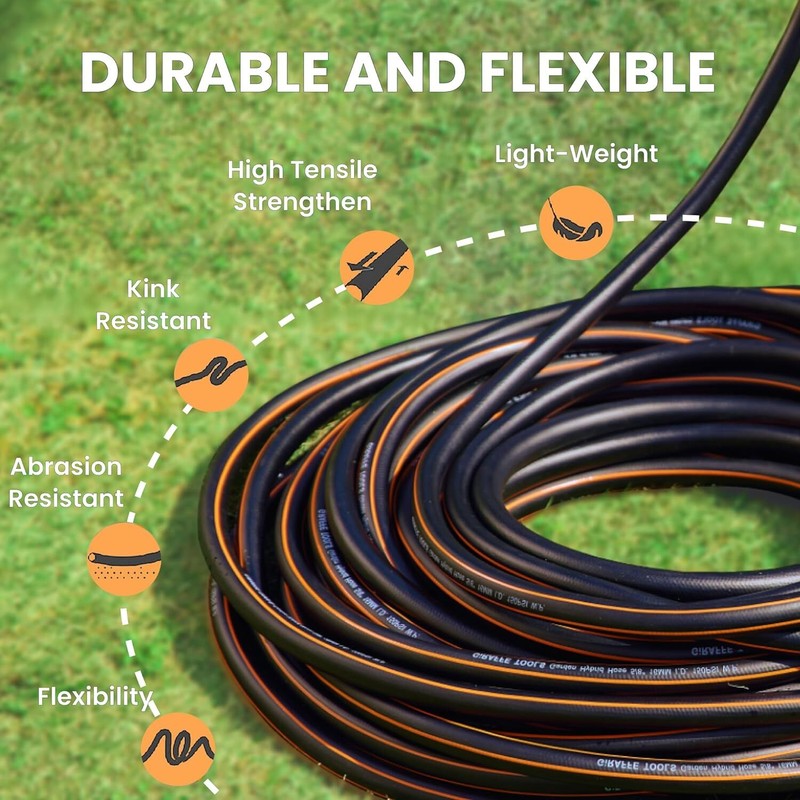 Giraffe Tools Garden Leader Hose Short Water Hose 3/10/75ft x 5/8" Burst 600 PSI gallery