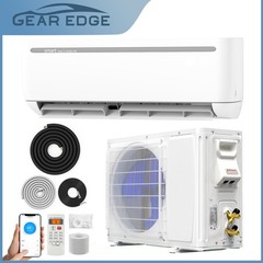 12,000 BTU Mini Split AC Heat Pump System Wi-Fi Enabled 20 SEER2 115V
