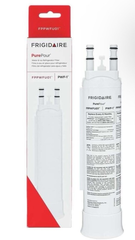 PWF-1 Refrigerator Water Filter FPPWFU01, white