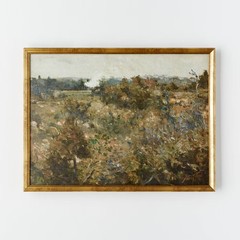 Thresholded Studio McGee Landscape Wall Art Rustic 24″x18″ Canvas Antique