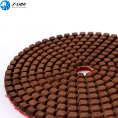 5Pcs 4″ Copper Diamond Polishing Pads Grinding Wheel for Granite Concrete Stone