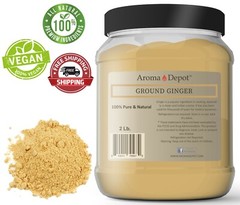 2lb Ground Ginger Root Powder Natural Premium Raw Zingiber Officinale Jengibre