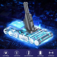 21.6V Replace Battery For Dyson V8 Absolute Animal Cordless Vacuum Cleaner SV10