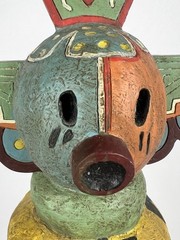 Robson Design “The Gatherer” Kachina Doll 14” Bill Robson Native Southwest Art