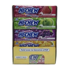 Hi-Chew Fruit Chews, Variety, 1.76 Oz, 15-Count Exp: Date 6/27, Free Shipping