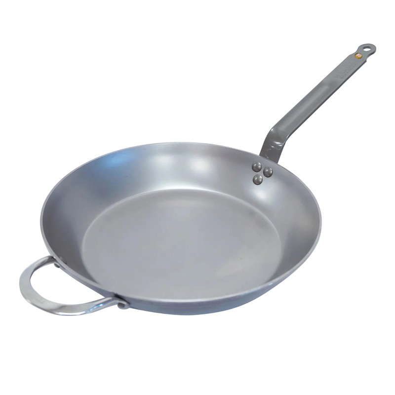 Pan Steel Fry 14 Diameter 10.25 Surface de Buyer Model 5610.36 Carbon MINERAL