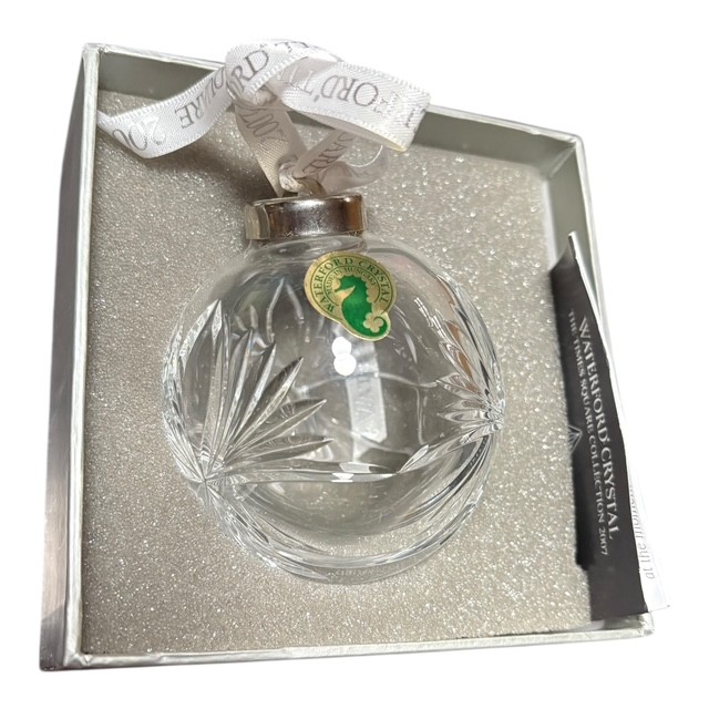 Waterford Crystal 2007 Times Square Collection Hope for Peace Ornament Boxed