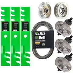 Deck Kit Blade Spindle Belt Idler for John Deere E140 E150 E160 E170 X165