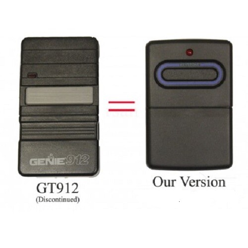 Genie Garage Opener Visor Remote 9 & 12 Switch Compatible GPT-1 GT912 MAT90