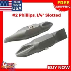 SCREWDRIVER/NUT DRIVE 2 REPLACEMENT BITS Klein Tool 32483 for 10-in-1 or 11-in-1
