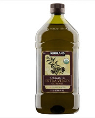 Kirkland Organic Extra Virgin Olive Oil 2L Cold Extracted USDA Organic