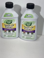Garden Safe Neem Oil Extract Concentrate 10 fl oz Organic 3 Products In One 2pc