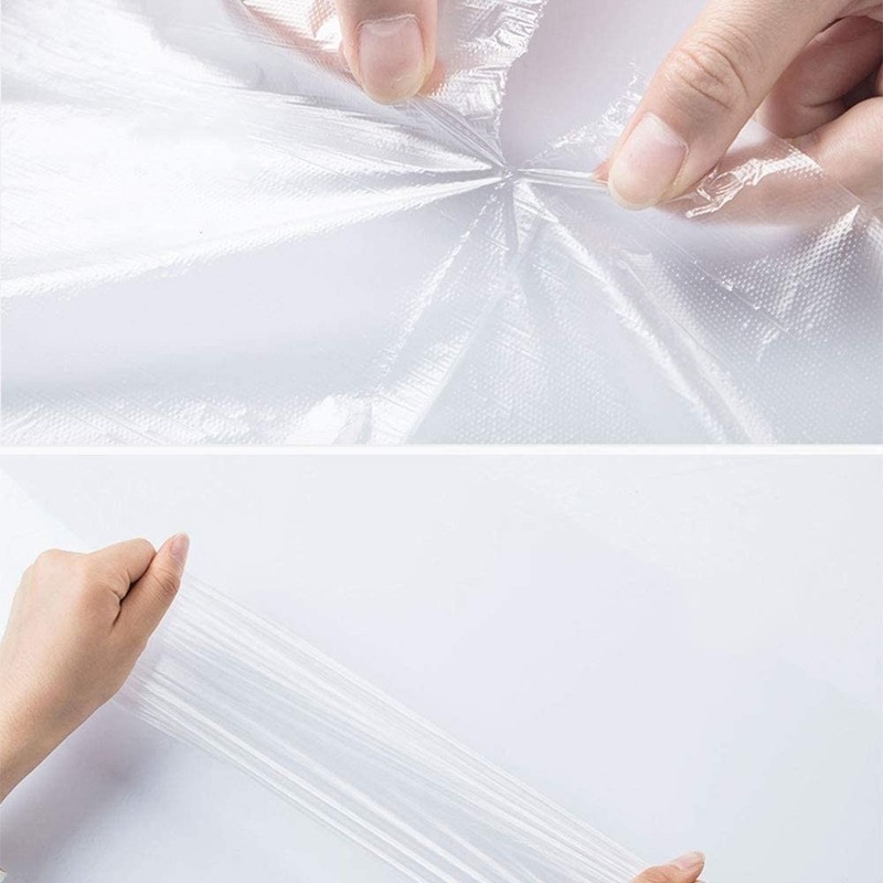 Plastic Produce Clear Bag On Roll Kitchen Food Fruit Storage Vegetable 350/Roll gallery