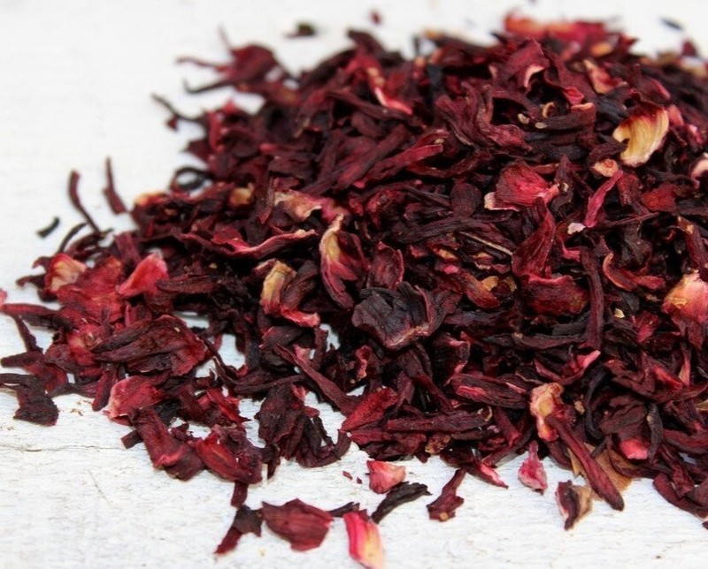 Organic Hibiscus Flowers Dried Cut ~ 2 oz. Freshly Packed USA Free Ship