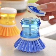 2X Cleaning Dish Brush, Kitchen brush,Good Grips Soap Dispensing Palm Brush.