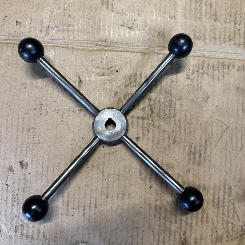 Walker Turner 900 / 1200 Series Drill Press Down Handle / Knobs / Rods 5/8 Bore