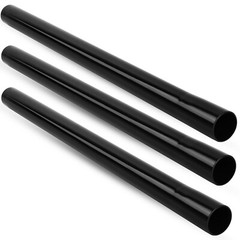 3 New 19″ Plastic Wands Tubes Pipes for Shop Vac Vacuum using 1 1/4″ Attachments