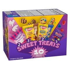 Keebler Sweet Treat Variety Pack 10 Count Box Includes Chips Deluxe Funables 9.4