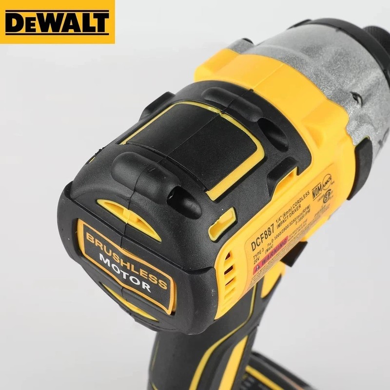DEWALT DCF887 20V MAX XR Brushless 1/4" Inch Impact Driver 20 volt 3 speed gallery