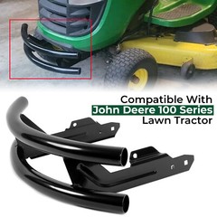 2-Bar Front Bumper Guard Lawn Protection W/ Stickers For John Deere 100 Series