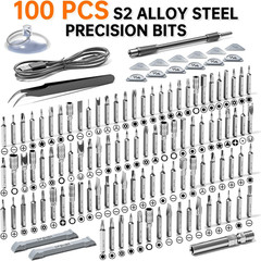 Electric Screwdriver Precision Screwdriver Set 120In1 Magnetic Bits Magnetic Sto