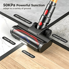 6-in-1 Cordless Vacuum Cleaner 50KPA Stick Vacuum Lightweight Rechargeable 45min