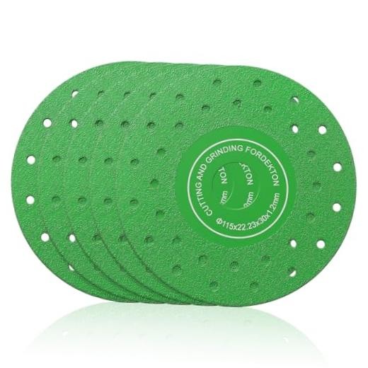 5 Diamond Grinding Disc 4.5 in Ultra Thin 0.05″, 1.18 in Grit Width for Angle