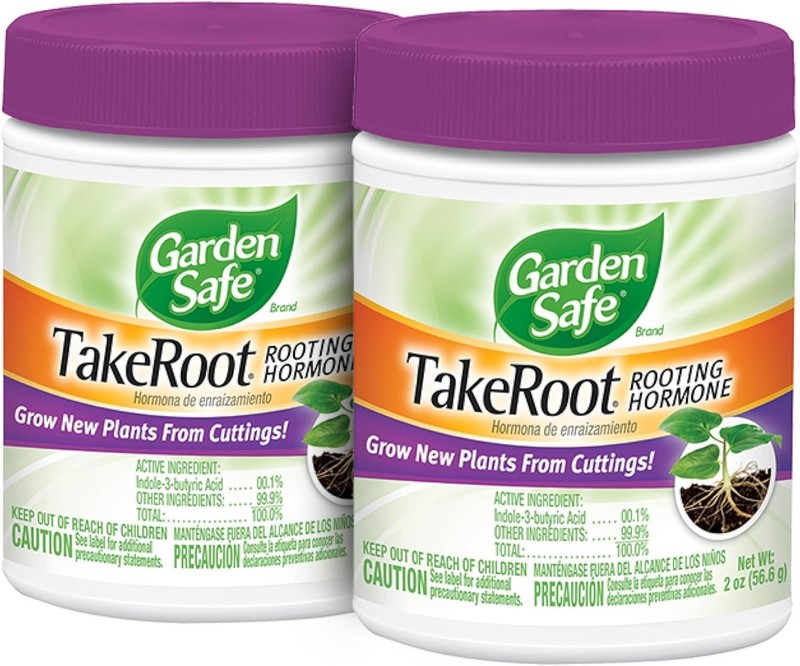 2 Pack Garden Safe Takeroot Rooting Hormone, New Plants Growth Powder – 2 Oz