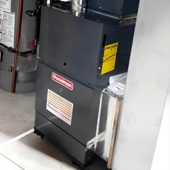 80K BTU 80% Natural NG or Propane LP Goodman Gas Furnace 1 Stage, Multi-Position