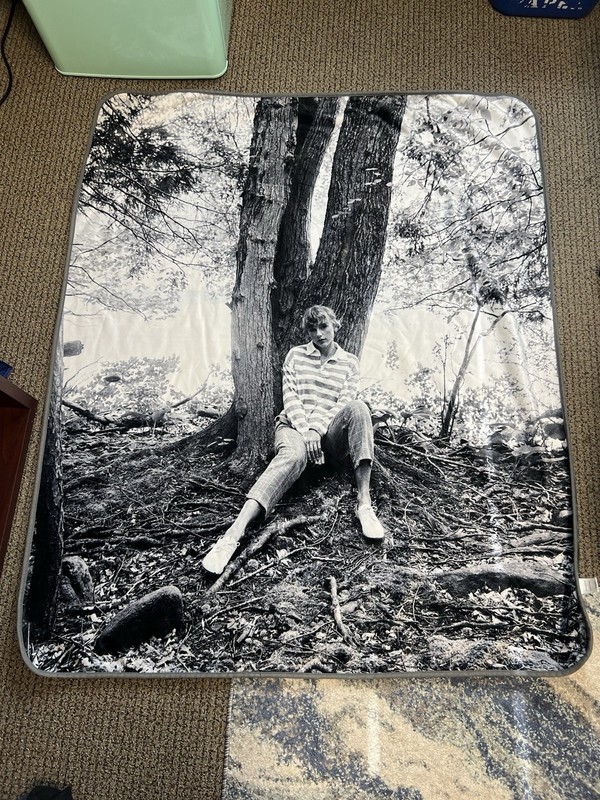Taylor Swift Folklore 2020 Capital One Exclusive Blanket