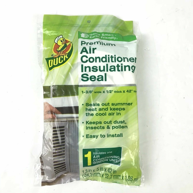 Duck # 286049 Premium Window A/C Insulating Foam Seal 1-3/8 in x 42 in x 1/2 in