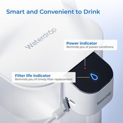 Waterdrop Electric Water Filter Pitcher, 200-Gallon Countertop Water Purifier