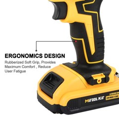 20V Drill 2 Speed Electric Cordless Drill Screwdriver with Bits Set & Battery
