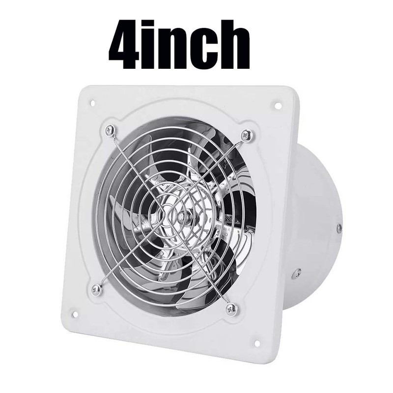 4″/6″/8″/10″/12 Exhaust Fan Ventilation Extractor Fan Wall-Mounted Square Blower
