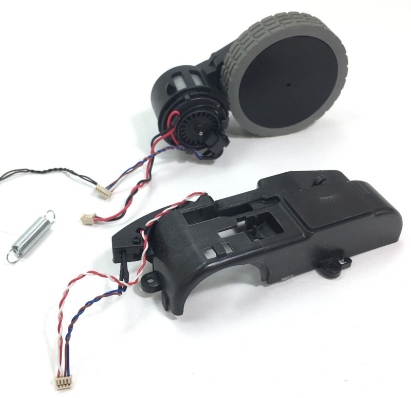 Ecovacs Deebot 901 900 DE5G RIGHT MAIN WHEEL w MOTOR & SPRING Genuine OEM Part