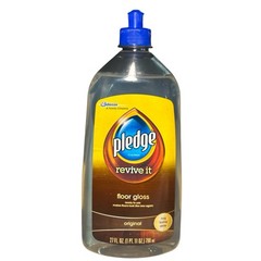 Pledge REVIVE IT Floor Gloss Shine Polish Original Scent Wood And Laminate 2017