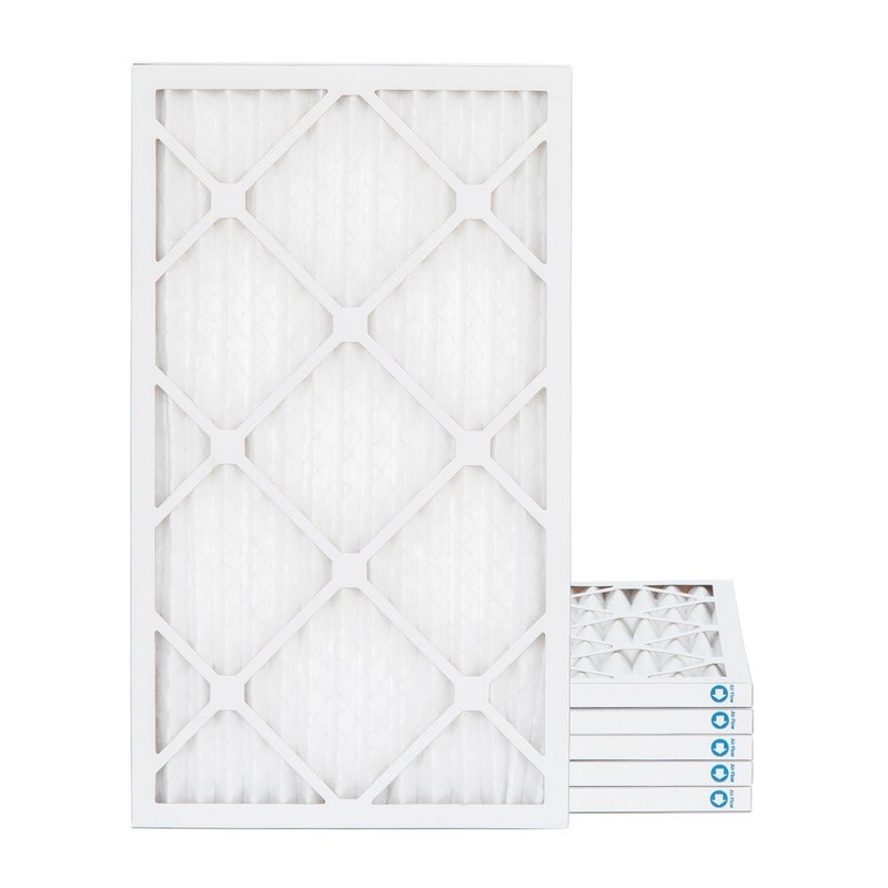 18x24x1 MERV 8 Pleated AC Furnace Air Filters. 6 Pack. Made in USA.