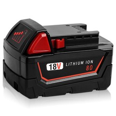 1/10Pack For Milwaukee for M18 Lithium 8 Ah Extended Capacity Battery 48-11-1860