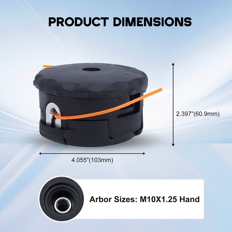 Speed-Feed 400 String Trimmer Head For Echo SRM-225 SRM-230 SRM-210 Free Ship gallery