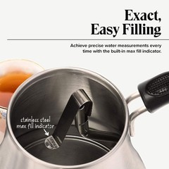 Gooseneck Electric Kettle with Temperature Control – 0.8L Stainless Steel BPA