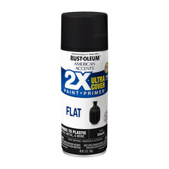 Rust-Oleum American Accents 2X Ultra Cover Spray Paint, 12oz, 150+ Colors
