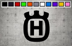 HUSQVARNA LOGO Vinyl Decal Sticker Emblem Car Truck Window 4″ 6″ 8″