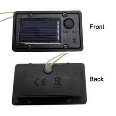 Solar Lights Replacement Top Parts rectangle, as picture show