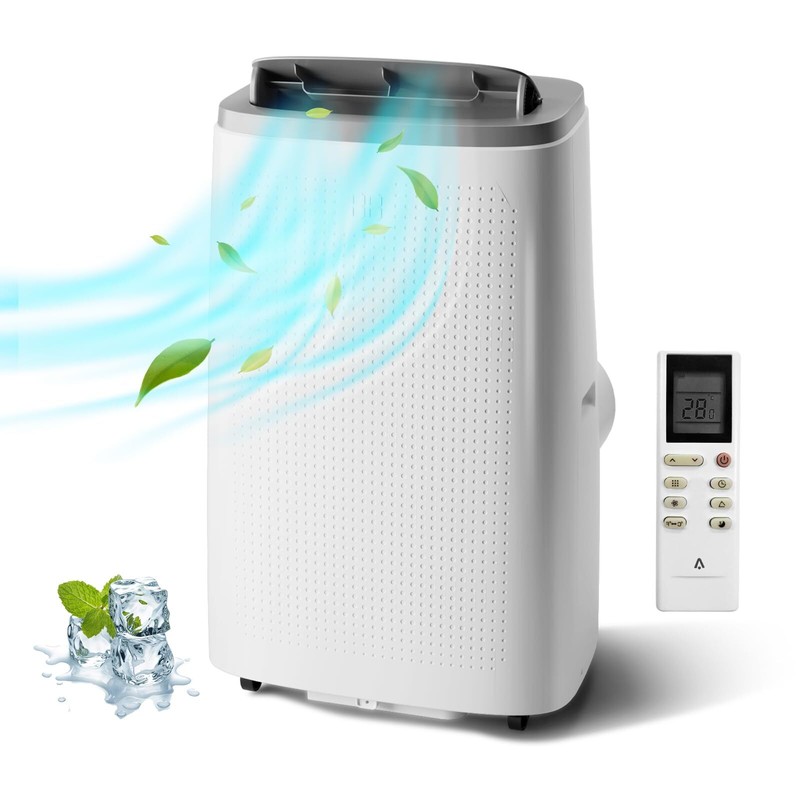 14000BTU Portable Air Conditioner Cools Up to 750 Sq.ft 24H Timer Remote Control gallery