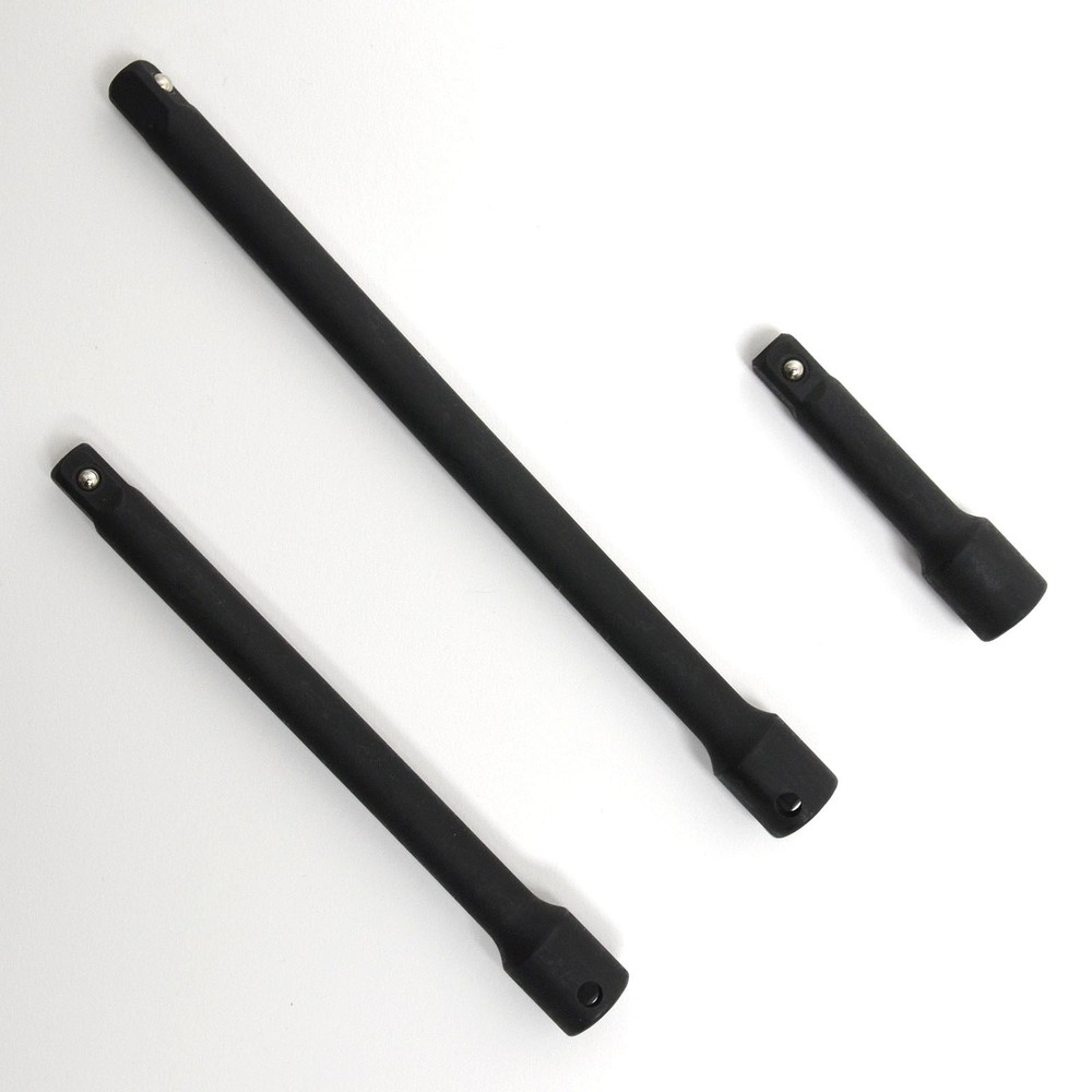 3 pc Air Impact Extension Bar Set 3/8″ Drive 3″, 6″, 8″, 3/8 Ratchet Extension